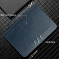 thumbnail image 5 of TECH CIRCLE for 10/10.1/10.3/10.4/10.5 Inch Tablet Android 11/12/13/14 Tablet Universal Case with Stand (Portrait/Landscape Viewing Angles)/Hand Strap/Pocket/Card Slots, PU Leather Folio Case, Blue, 5 of 6