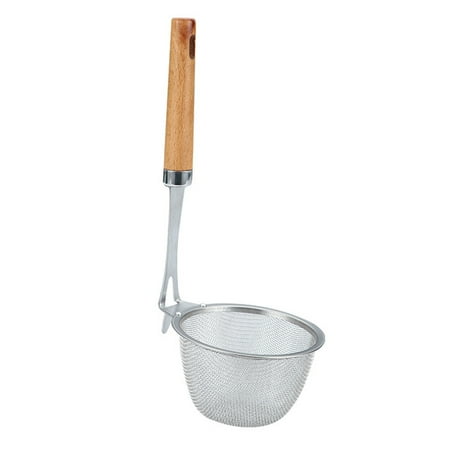 

FRCOLOR Multi-functional Colander Noodle Colander Wooden Handle Straining Basket