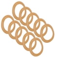thumbnail image 2 of Wchiuoe Impact Resistance Air Compressor Piston Ring, Easily Used Durability Cylinder Rubber Ring, For Pneumatic Equipment Air Compressor, 2 of 8