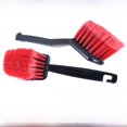 thumbnail image 1 of Herramientas de limpieza de automóviles Cepillo de lavado de automóviles de pelo suave Cepillo de neumáticos Cuerpo Mango largo Cepillo de pelo rojo Cepillo de limpieza de cubo de cabeza, 1 of 2