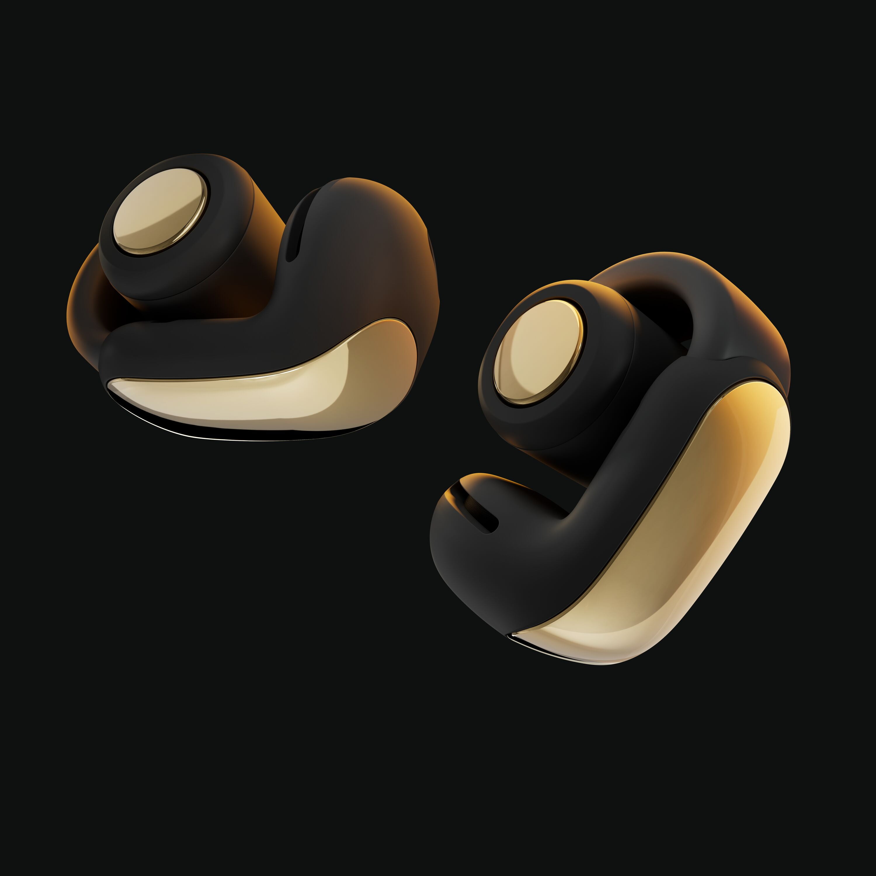 Bose Ultra Open Earbuds, Wireless Bluetooth Open-Ear Earbuds, IPX4 Water Resistant, Desert Gold