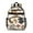 Brown Mushroom Sketch, variant on Colorful Mushroom Pattern Pink Pattern Backpack for School,Cute School Bag,Schoolbag with Adjustable Shoulder Straps & Padded Back,15.25"x11.5"x5.25"