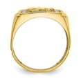 thumbnail image 2 of 10K Yellow Gold Ring Band 4 to 15 mm (tapered), Size 6, 2 of 5