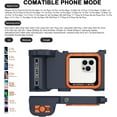 thumbnail image 2 of New Updated Extreme Waterproof Underwater Diving, Snorkel Phone Case with Bluetooth Remote Control for All iPhone (Max, Plus, S), Samsung, LG, Google, Android Up to 50Ft, 15M with Lanyard Blue&, 2 of 9
