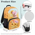 thumbnail image 7 of Yuyamidu 17 Inch Cute Axolotl Book Bag Elementary School Backpack with Adjustable Straps for Girls 7-8 Sunflowers Primary School Bag, 7 of 7