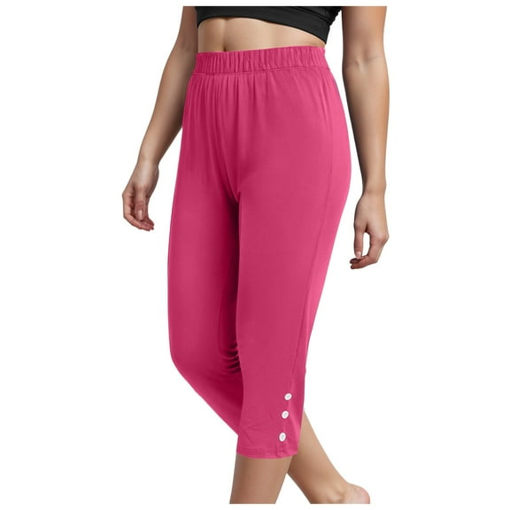 vigerkar Women's Joggers Pants Elastic Waist Athletic Leggings Loose Fit Tapered Lounge Pants for Workout Yoga Running RD2, L