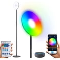 thumbnail image 1 of Lampadaire à LED Intelligent – Économie d'Énergie, Lampe Réglable Dimmable, Contrôle de l'Application (Noir), 1 of 9