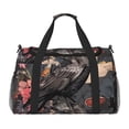 thumbnail image 1 of Balery Moonlit Crow Blossoms Bolsa de Gimnasio para Mujeres, Bolsa de Viaje con Bolsillo Húmedo, Bolsa de Fin de Semana para Mujeres, Bolsa de Viaje Resistente al Agua, 1 of 7