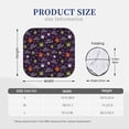 thumbnail image 3 of Sikiie Halloween Print Foldable Car Windshield Sun Visor, Car Window Sunshade Suitable for Sedan, SUV and Truck Car Accessories-Large, 3 of 6
