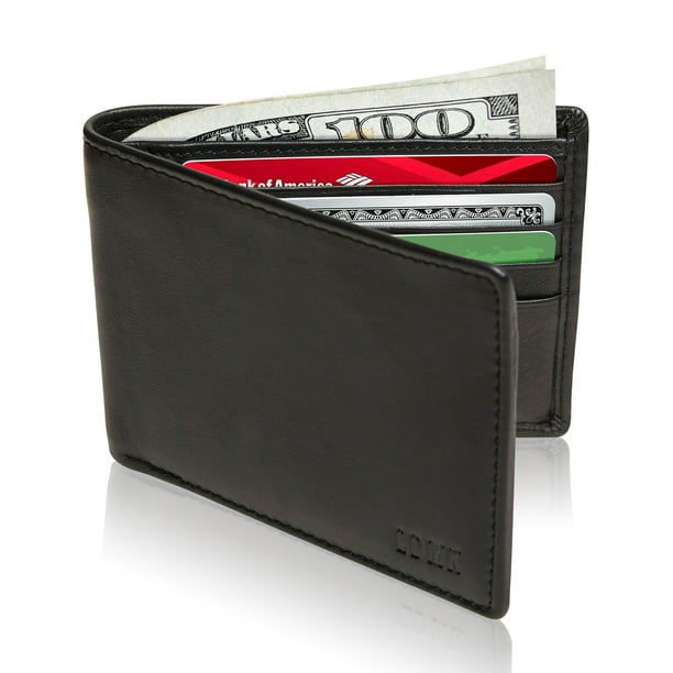 Antonio nicci mens trifold wallet | walmart.ca. genuine leather slim bifold wallets for men mens wallet rfid blocking holiday gifts for men