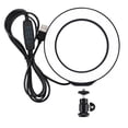 thumbnail image 3 of RisingPro Anneau Lumineux LED Dimmable USB 4.6 Pouces 3 Modes avec Trépied Froid, 3 of 10