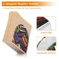thumbnail image 5 of Yayeee Napkin Holder for Table Kitchen Paper Tissue Organization, Retro Cassette Pattern, 5 of 8