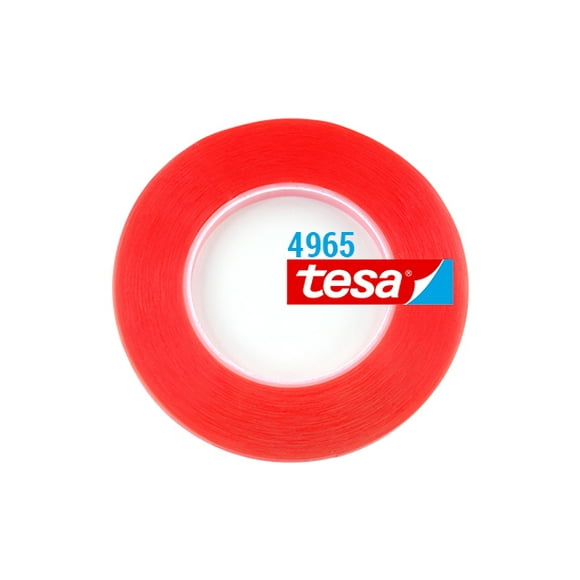 Replacement Double-Sided Polyester Red Tape (7MM X 25M) (Tesa Model # 4965)