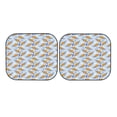 thumbnail image 7 of Haiem Cute Sloth Car Windshield Sun Shade (2 Pieces) Foldable Windshield Sun Shade Car Accessories for Truck SUV Pickup-Large, 7 of 7