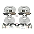 thumbnail image 3 of PowerStop Front and Rear Z23 Evolution Sport Brake Pad Rotor Drum and Shoe Kit Fits: HONDA Select Models K15088DK, 3 of 10