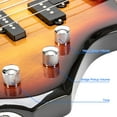 thumbnail image 6 of Glarry 4 String Electric Bass Guitar Kit with SS Pickups and Amp Sunset Color, 6 of 9