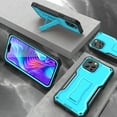 thumbnail image 4 of ExoGuard For iPhone 13 Pro Max Case, Phone Case with Screen Protector and Kickstand (Blue), 4 of 7
