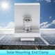 thumbnail image 3 of 10 Piezas Soporte Solar Fotovoltaico Abrazadera de Aleación de Aluminio para Módulo Solar Panel Solar Montajes en Bastidores Accesorios Abrazadera PV A, 3 of 5
