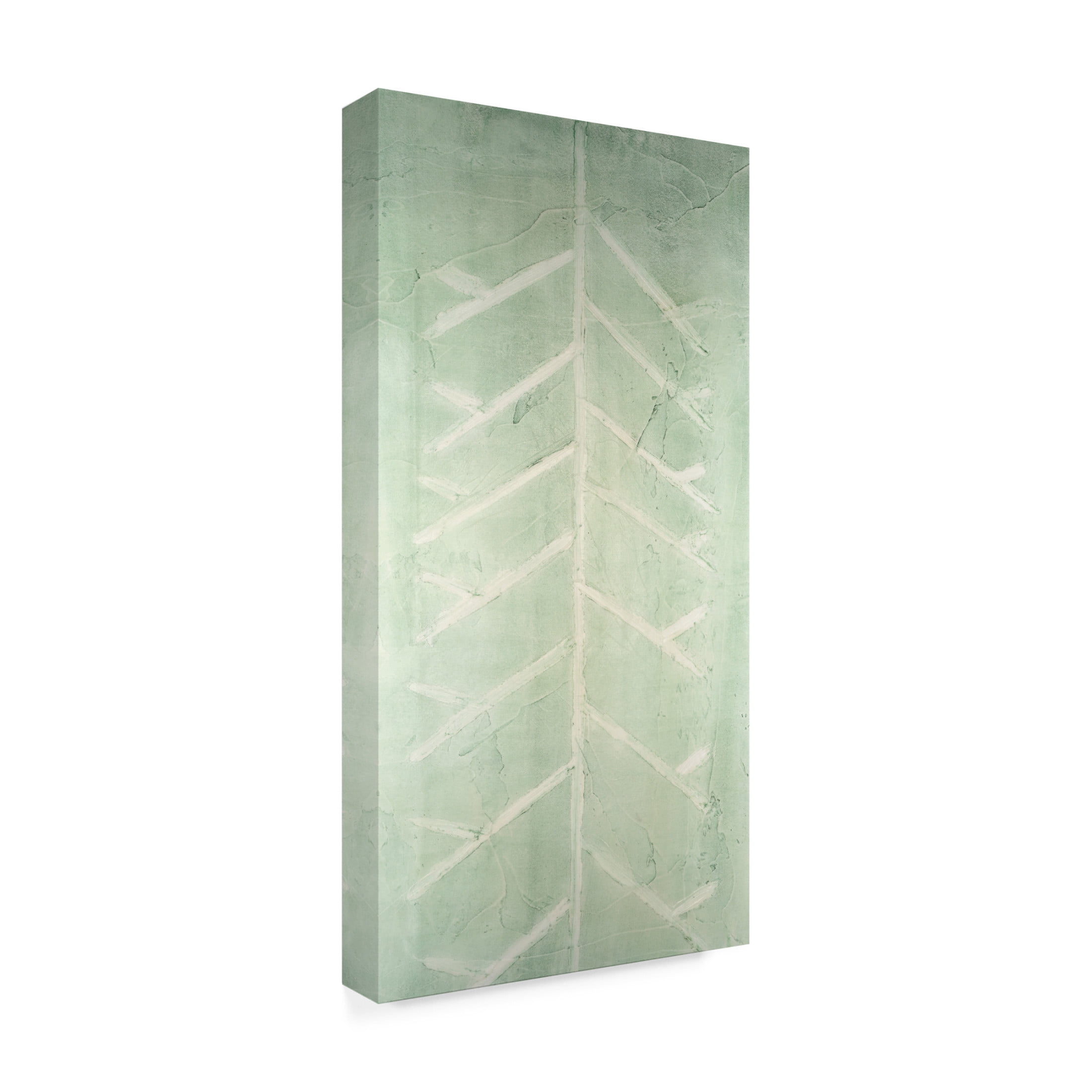 Canvas Wall Art - Vanna Lam 'Veriegatas IV' Wall Art for Living Room, Bedroom, or Office Décor by Trademark Fine Art - 16 x 32 Inches