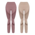 thumbnail image 3 of 2Pc Celsior Cellulite Leggings 3D Anti Cellulite Leggings For Women Booty Butt Lifting Leggings High Waisted Leggings Lightweight Slim Fit Pants Sculpting Yoga Fitness Pants Skin-Friendly S-L, 3 of 3