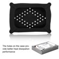thumbnail image 4 of Funda protectora de silicona para disco duro HDD SSD de 3,5 pulgadas, color negro, 4 of 10
