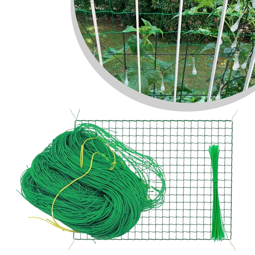 SPRING Robust Nylon Trellis Netting For Climbing Plants Perfect For Garden Spaces