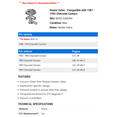 thumbnail image 2 of Heater Valve - Compatible with 1987 - 1995 Chevy Camaro 1988 1989 1990 1991 1992 1993 1994, 2 of 2
