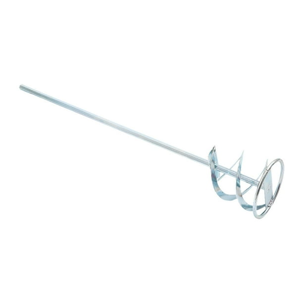 Mezclador de cemento resistente y resistente al desgaste, mezclador de pintura, accesorio de taladro, multifunción 40 cmx6cm