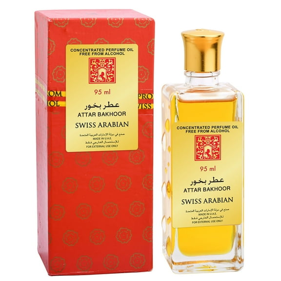 Swiss Arabian Attar Bakhoor ER8E, Perfume Oil for Women and Men, 3.2 oz