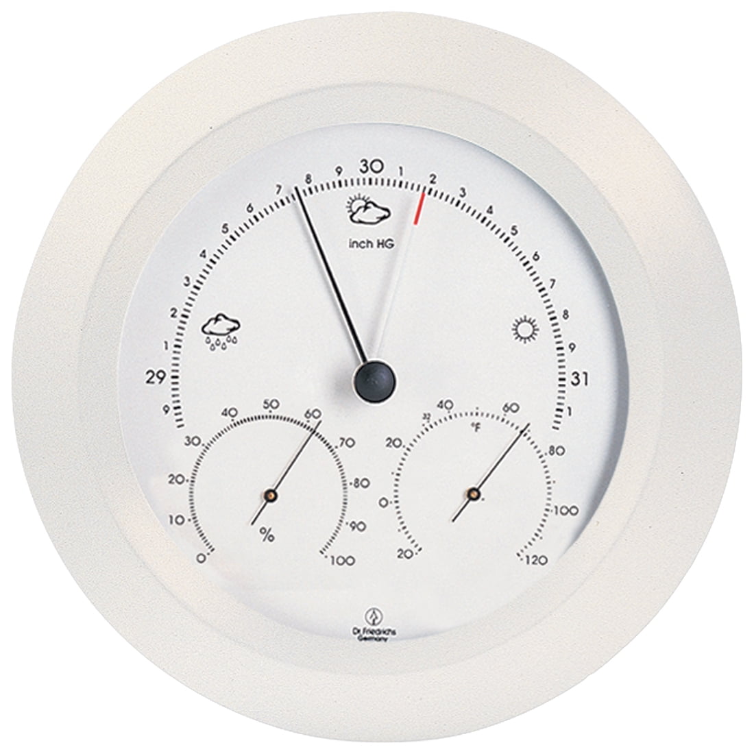 Weather Station 8 inch White by