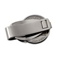 thumbnail image 2 of UPM Global 13005 Proof JFK Half Dollar Silvertone Coin Money Clip, 2 of 3