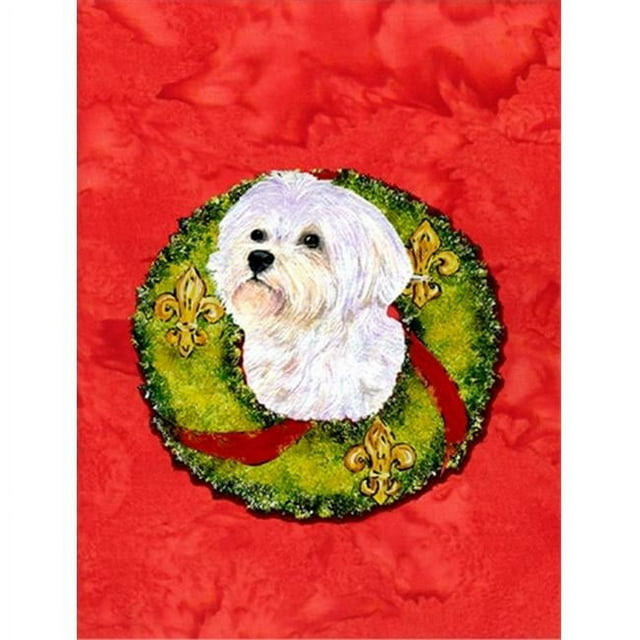 Carolines Treasures SS4171CHF 28 x 40 In. Maltese Flag Canvas- House Size