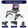 thumbnail image 2 of Soporte para portátil Uncaged Ergonomics WorkEZ Cooling Black, 2 of 9