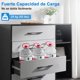 thumbnail image 4 of Juegos Rieles para Cajones Extensión Completa Angosta, Corredera para Cajones Telescópica con Sistema de Balines, Extensión Push to Open Reforzada Carga 55LB, Rieles Deslizante para Armario, 4 of 4
