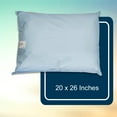 thumbnail image 3 of McKesson Bed Pillows, Reusable - Extra Full Loft - Blue, 20 in x 26 in, 1 Ct, 3 of 7