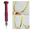 thumbnail image 3 of Badminton Racquet Eyelets Straight Awl Stainless 12.4cm Stringing Tool Red, 3 of 8