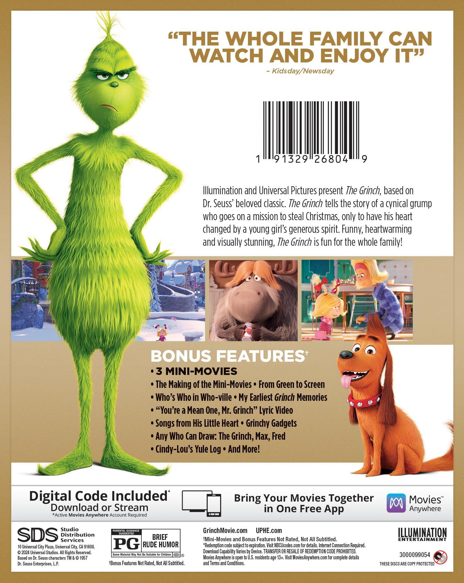 Illumination Presents: Seuss' The Grinch (2018) (Blu-ray
