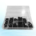thumbnail image 2 of Rubber Insulation Ring Gasket Black 180Pcs Car Air Conditioning Compressor Auto Repair, 2 of 8