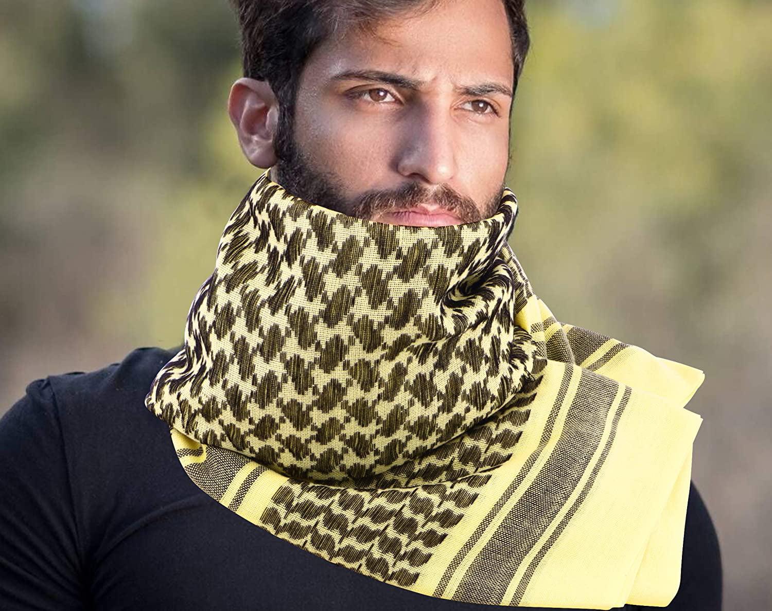 Tapp Collections™ Premium Shemagh Head Neck Scarf 