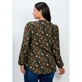 thumbnail image 2 of Avenue Women's Plus Size Olivia Pintuck Shirt, 2 of 2