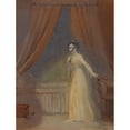 thumbnail image 2 of Robert Smirke 12x14 Gold Ornate Wood Frame and Double Matted Museum Art Print Titled - Juliet About to Take Her Sleeping Draught (1825), 2 of 4