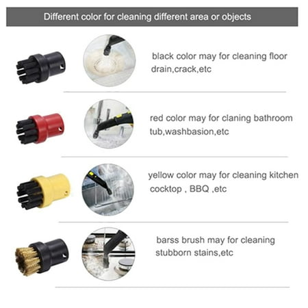 

Steam Cleaner Slit Nozzle Brush Sprinkler Nozzle Head Flat Brush for SC1/SC2/SC3/SC4/SC5 Steam Cleaner Brush