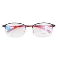 thumbnail image 4 of Gafas de presbicia con zoom, gafas de lectura con bloqueo de luz azul, gafas unisex para personas mayores+150, 4 of 8