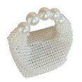thumbnail image 3 of Chic Pearl Beaded Clutch Bag for Women Evening Use at Weddings and Parties, 3 of 6