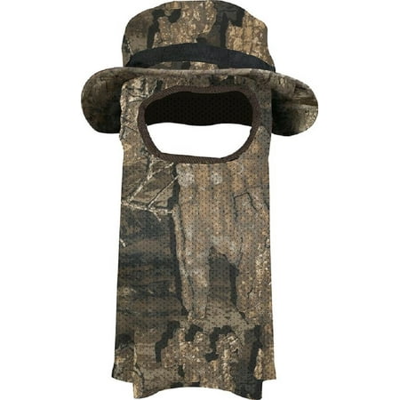 Ol' Tom Technical Turkey Gear Big Bob Boonie Hat with Face Mask Realtree Timber (Best Turkey Hunting Face Mask)