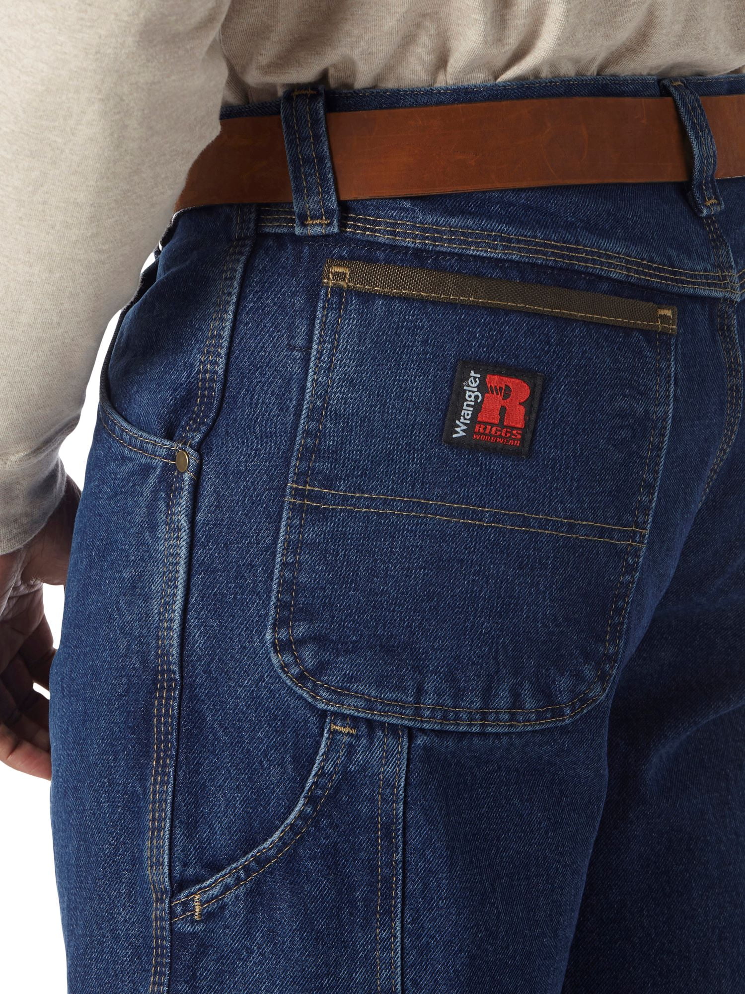 Wrangler® Men's and Big Men's Riggs Carpenter Pant with Tool Pocket (Sizes 30-60)
