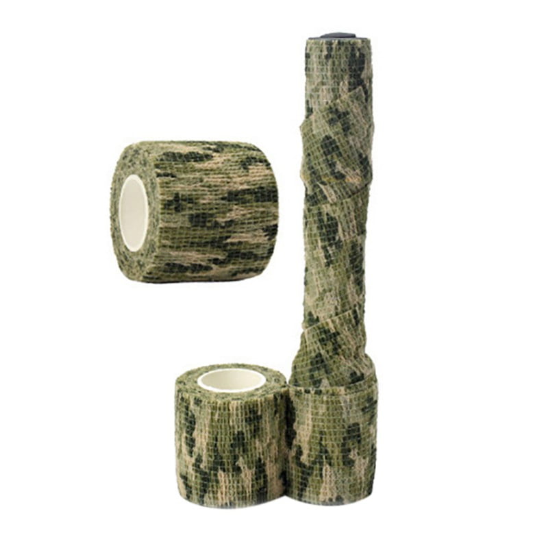 Fymall Hunting Tape Stretch Cotton Bandage Camping Camouflage Stealth