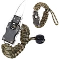thumbnail image 1 of Pulsera De Herramientas Para Exteriores Paracord, Equipo De Supervivencia, Pulsera De Supervivencia Multiusos Para Acampar Al Aire Libre, Senderismo, Pesca ANGGREK Otros Deportes, 1 of 8