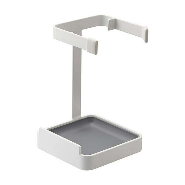 Mistaha Kitchen Rack Pot Lid Rack Kitchen Rack Stand with Drip Tray Spoon Rack Multifunctional