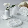 thumbnail image 3 of Vase Tray Set Desktop Arrangement Silicone Mould Flower Arrangement Vessel Plaster Drip Mould DIY Handmade Silicone Moulds, 3 of 5